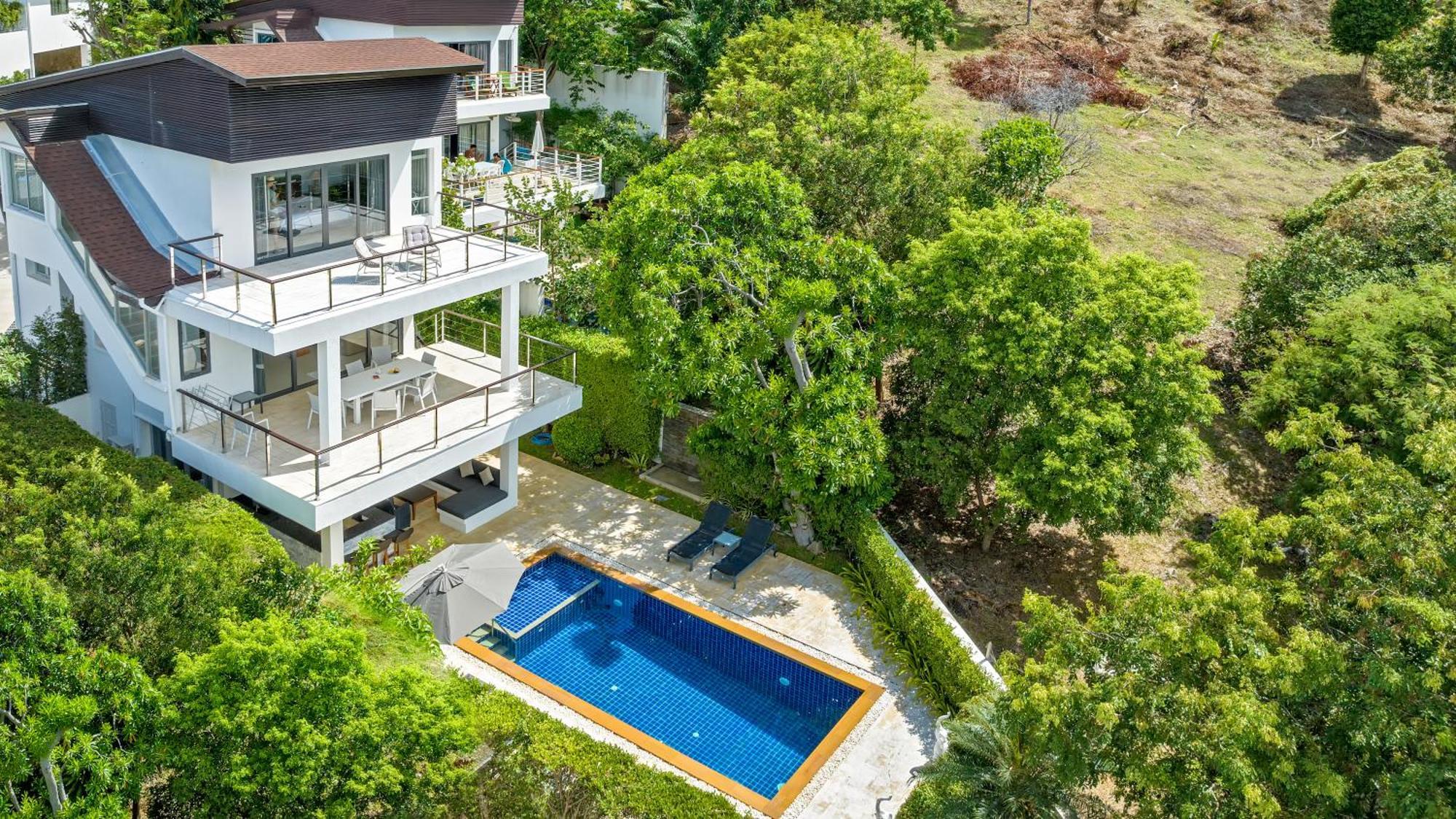 3 Bedroom Luxury 5 Star Seaview Villa Esprit Sdv087-By Samui Dream Villas バンラック・ビーチ エクステリア 写真