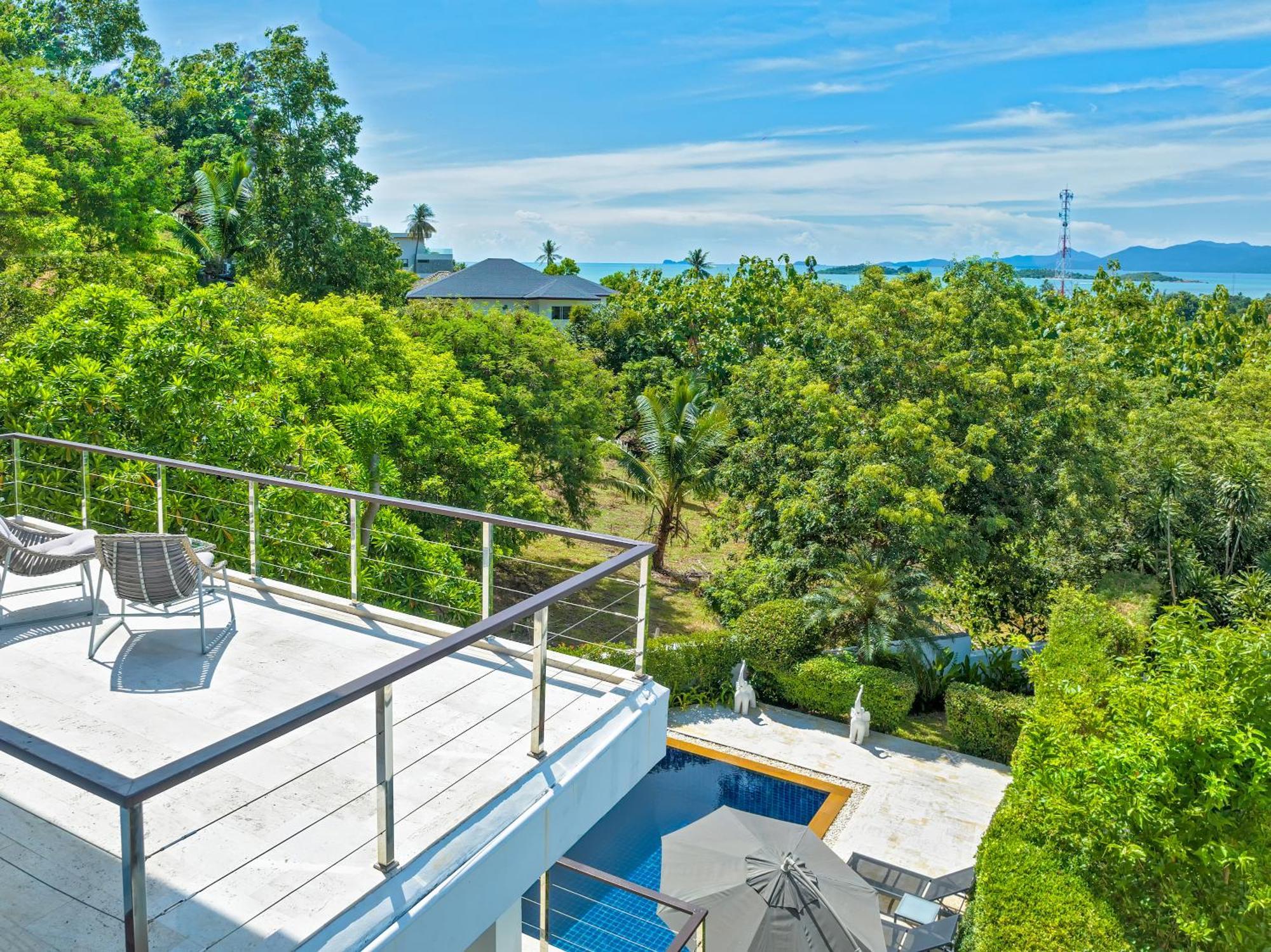 3 Bedroom Luxury 5 Star Seaview Villa Esprit Sdv087-By Samui Dream Villas バンラック・ビーチ エクステリア 写真